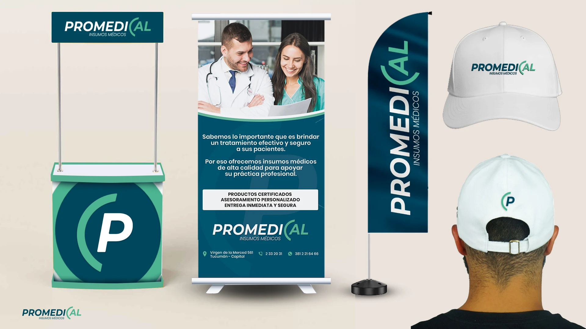 Maquetación local comercial PROMEDICAL