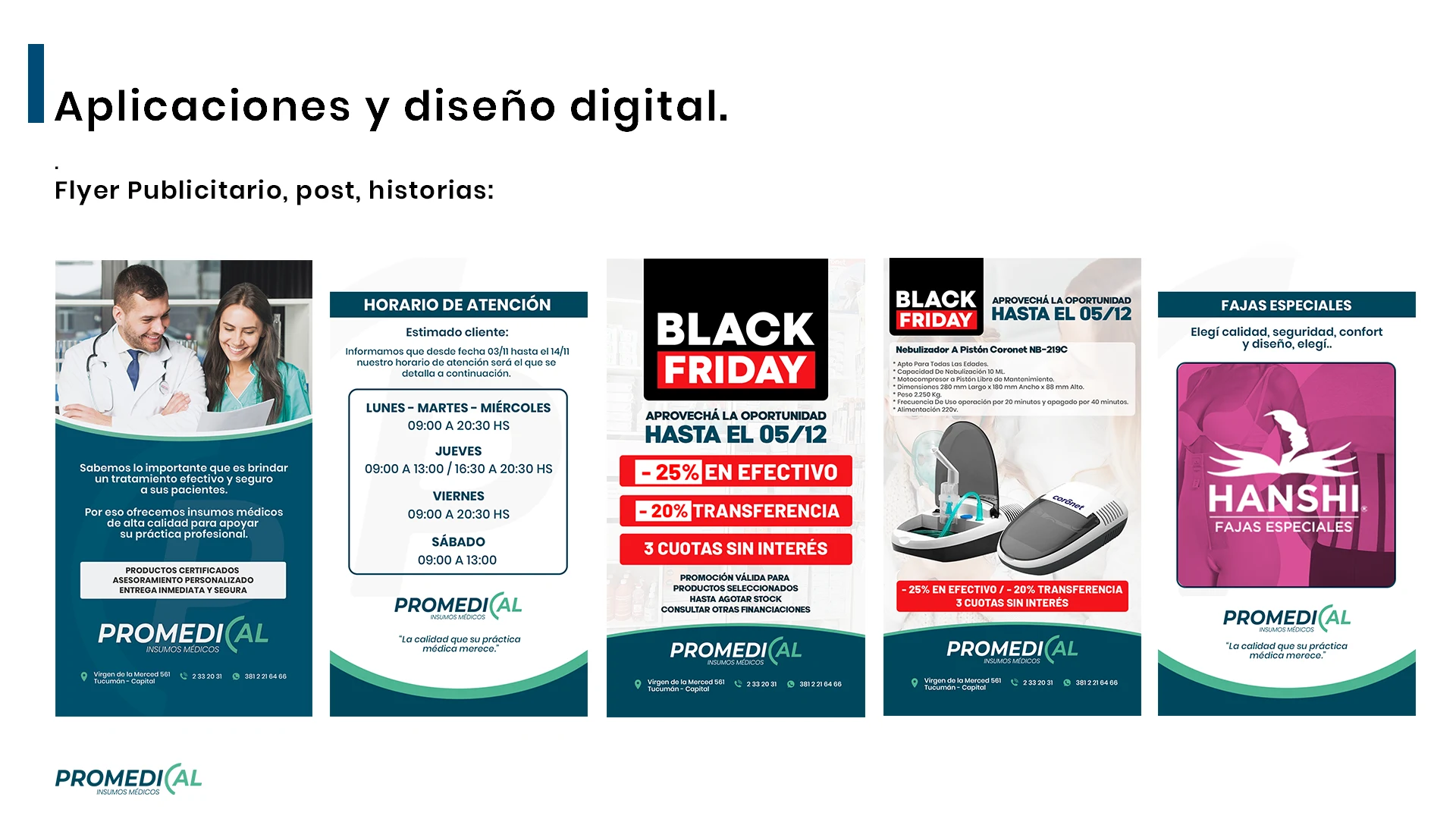 Redes sociales PROMEDICAL